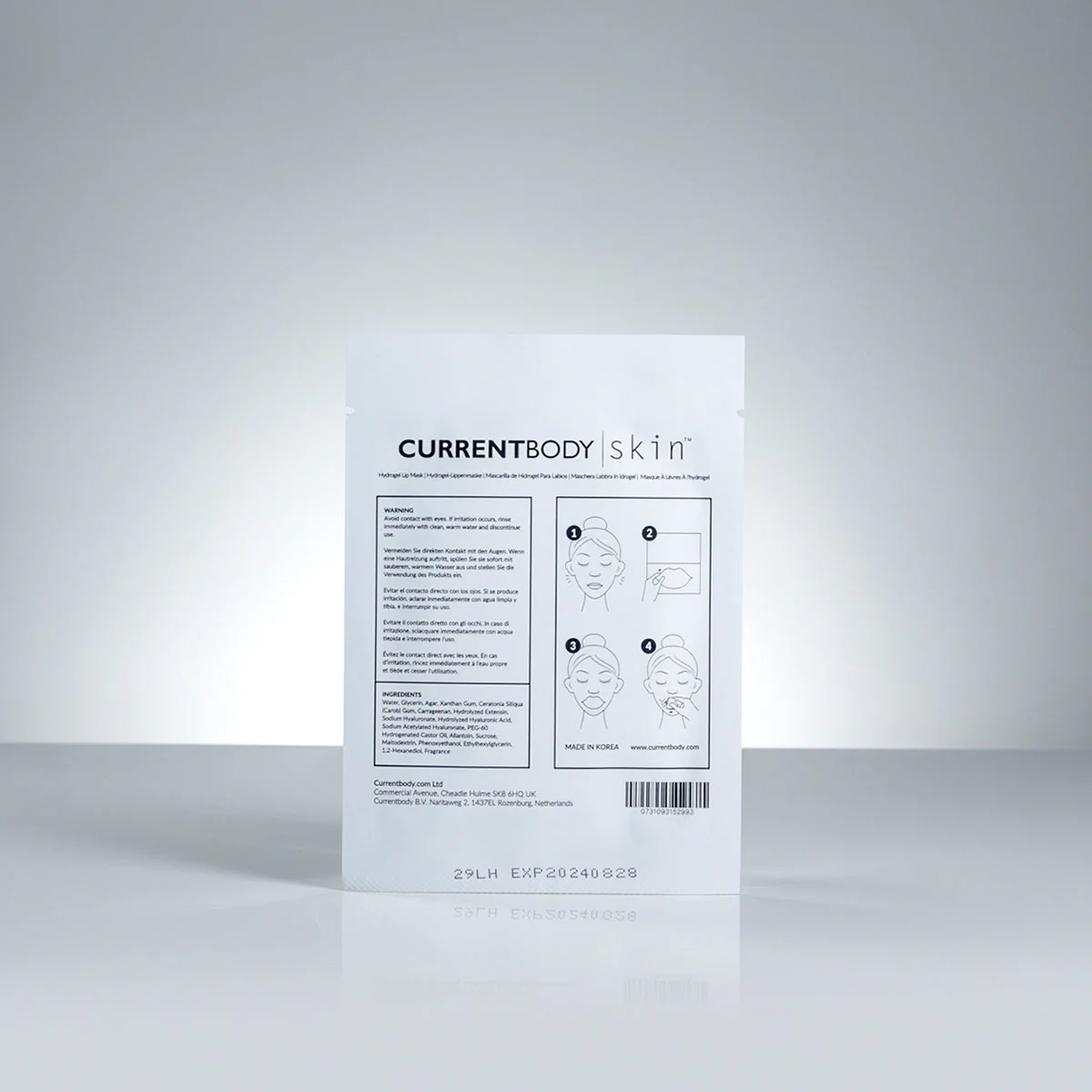 FREE CurrentBody Skin Hydrogel Lip Mask X 5 (Worth $35) - Image 3